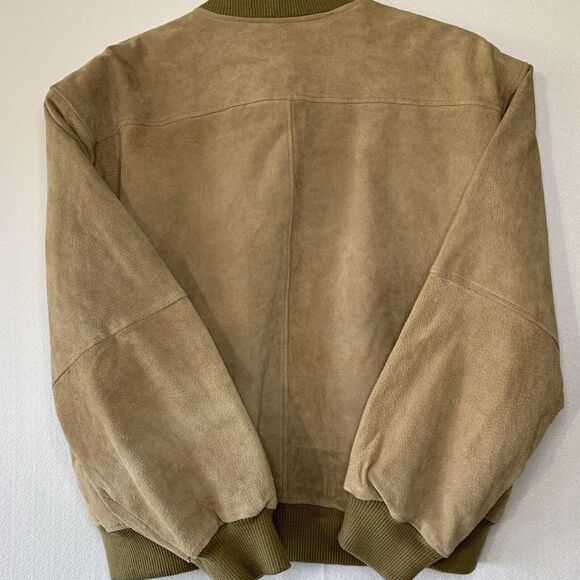 Reel Legends Men Leather Bomber Jacket Country Western Cowboy Soft Rodeo XL 100% - Picture 11 of 16